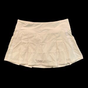 Lululemon Athletics White Skort Size 6